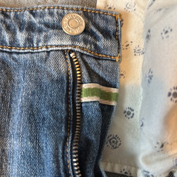 Pilcro by Anthropologie Heritige Boyfriend Distressed Jeans Sz 28 Cropped - Picture 14 of 16